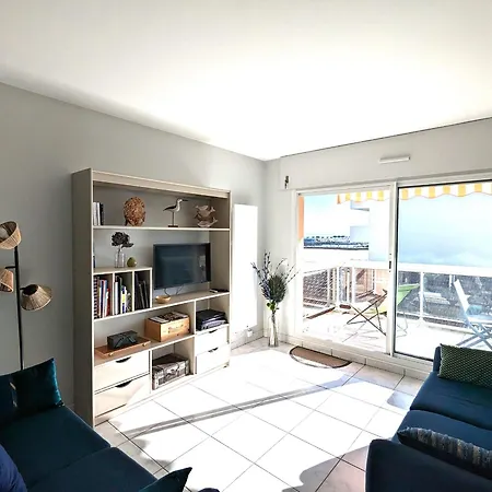 - T2 Cabine 50m² Avec Terrasse, Acces Plage Et Parking - Fr-1-420-141 Arcachón