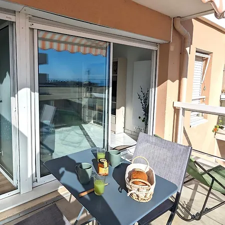 - T2 Cabine 50m² Avec Terrasse, Acces Plage Et Parking - Fr-1-420-141 * 아르카숑